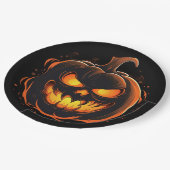 Halloween Pumpkin Paper Teller (Schrägansicht)