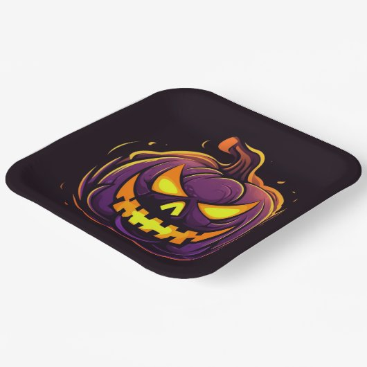 Halloween Pumpkin Paper Teller (Gewinkelt)