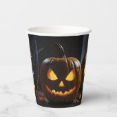 Halloween Pumpkin, Pappbecher (Rückseite)