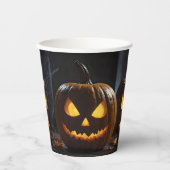 Halloween Pumpkin, Pappbecher (Vorderseite)