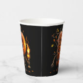 Halloween Pumpkin Pappbecher (Rechts)