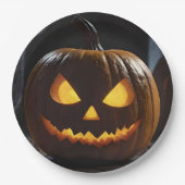 Halloween Pumpkin, Pappteller (Vorderseite)