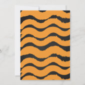 Halloween Pumpkin-Party Einladung (Rückseite)