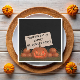 Halloween Pumpkin Party Kürbislaterne Napkins Serviette