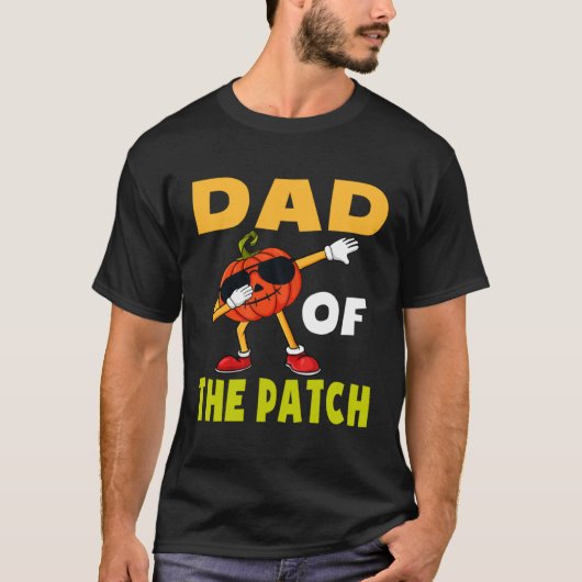 Halloween Pumpkin Patch Dad Of The Patch Jack O La T-Shirt (Vorderseite)