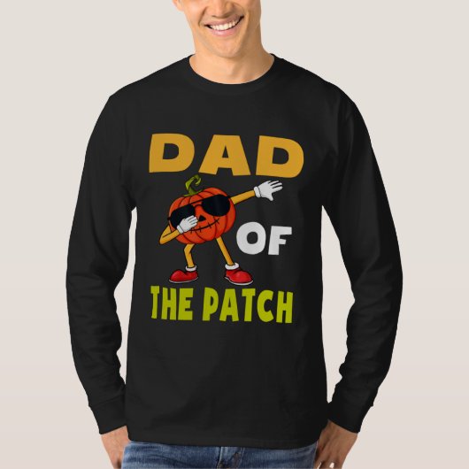 Halloween Pumpkin Patch Dad Of The Patch Jack O La T-Shirt (Vorderseite)