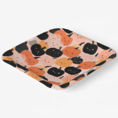 Halloween Pumpkin Patch - Feierlicher Fall Pappteller (Gewinkelt)