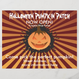 Halloween Pumpkin-Patch Flyer