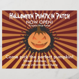 Halloween Pumpkin-Patch Flyer