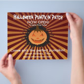 Halloween Pumpkin-Patch Flyer (Hand)