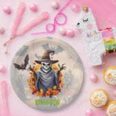 Halloween Pumpkin-Patch Pappteller (Party)