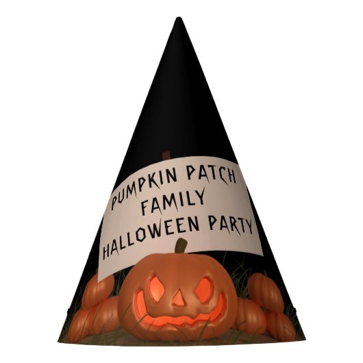 Halloween Pumpkin Patch Party Partyhütchen (Vorderseite)