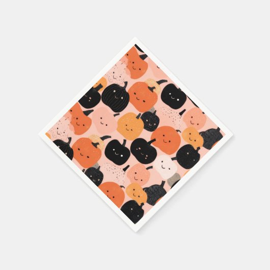 Halloween Pumpkin-Patch Serviette (Ecke)