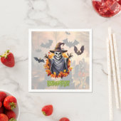 Halloween Pumpkin-Patch Serviette (Beispiel)