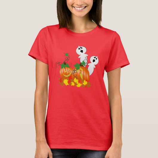 Halloween Pumpkin Patch Shirt (Vorderseite)