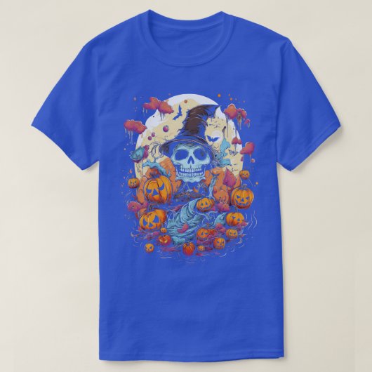 Halloween Pumpkin-Patch T-Shirt (Design vorne)