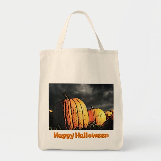 Halloween Pumpkin-Patch Tragetasche (Vorne)