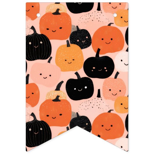 Halloween Pumpkin-Patch Wimpelkette (Erste Fahne)