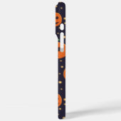 Halloween Pumpkin Pattern Kürbislaterne Custom Case-Mate iPhone Hülle (Rückseite / Links)