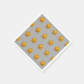 Halloween Pumpkin Pattern Paper Napkin Serviette (Ecke)