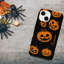 Halloween Pumpkin Pattern Telefon 14 Fall