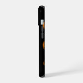 Halloween Pumpkin Pattern Telefon 15 Fall iPhone 15 Hülle (Linke Seite)