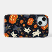 Halloween Pumpkin Pattern TelefonCase iPhone 15 Hülle (Rückseite (Horizontal))
