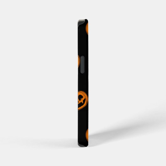 Halloween Pumpkin Pattern TelefonCase iPhone Hülle (Rechte Seite)