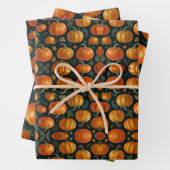 Halloween Pumpkin Pie Vibes Geschenkpapier Set (Beispiel)