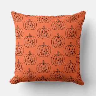Halloween Pumpkin Pillow Kissen