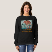 Halloween Pumpkin Positivity Sweatshirt  (Vorne ganz)
