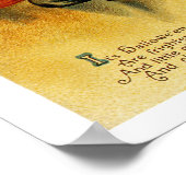 Halloween Pumpkin Poster (Ecke)