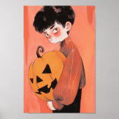 Halloween Pumpkin Poster (Vorne)