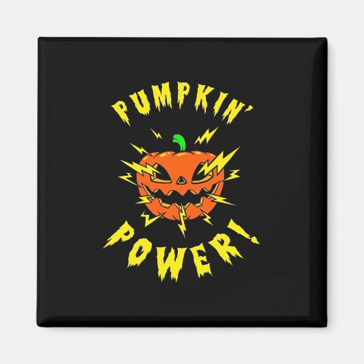 Halloween Pumpkin-Power Magnet (Vorne)