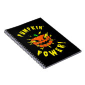 Halloween Pumpkin-Power Notizblock (Rechte Seite)