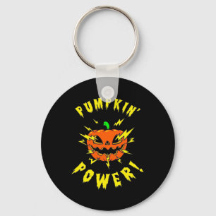 Halloween Pumpkin-Power Schlüsselanhänger