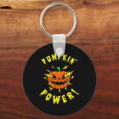Halloween Pumpkin-Power Schlüsselanhänger (Vorderseite)