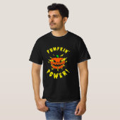 Halloween Pumpkin-Power T-Shirt (Vorne ganz)