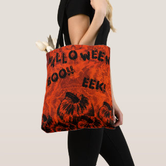 Halloween Pumpkin Print Tasche