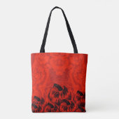 Halloween Pumpkin Print Tasche (Rückseite)