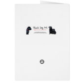 Halloween Pumpkin Puppy - Schwarzes Labor (Hinten)