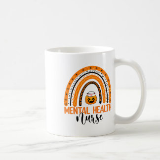 Halloween Pumpkin Rainbow Mental Health Nu Kaffeetasse
