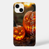 Halloween Pumpkin Retro-Style Case-Mate iPhone Hülle (Rückseite)