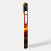 Halloween Pumpkin Retro-Style Case-Mate iPhone Hülle (Rückseite / Links)