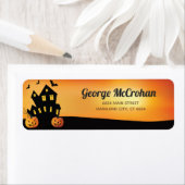 Halloween Pumpkin Return Address (Insitu)