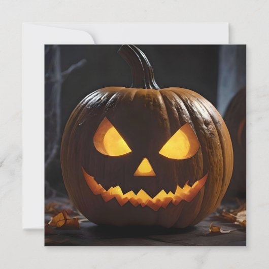 Halloween Pumpkin, Save The Date (Vorderseite)