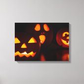 Halloween Pumpkin Scare Leinwanddruck (Vorderseite)