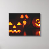 Halloween Pumpkin Scare Leinwanddruck (Vorderseite)