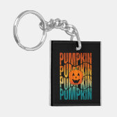HALLOWEEN PUMPKIN SCHLÜSSELANHÄNGER (Vorderseite links)