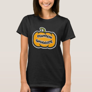 Halloween Pumpkin Schmuggler schwanger T-Shirt